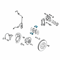 OEM 2017 Kia Soul Spring-Pad Diagram - 58144B2200