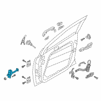 OEM 2019 Kia Sportage Checker Assembly-Front Door Diagram - 79380D9000