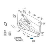 OEM 2022 Toyota GR Supra Courtesy Lamp Diagram - 81080-WAA02