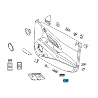 OEM Toyota Trunk Switch Diagram - 84840-WAA01