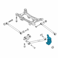 OEM 2015 Jeep Renegade Suspension KNUCKLE Diagram - 68246619AA