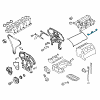 OEM 2014 Nissan 370Z Rocker Cover Gasket Diagram - 13271-EY00A