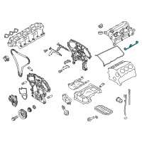 OEM Infiniti Q50 Gasket-Rocker Cover Diagram - 13271-EY00A