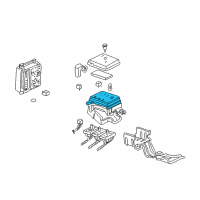 OEM 2000 Pontiac Grand Am Block Asm-Engine Wiring Harness Junction Diagram - 15323499