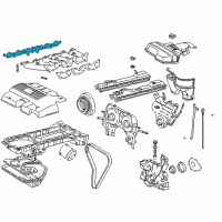 OEM 2002 Lexus IS300 Gasket, Intake Manifold To Head, NO.1 Diagram - 17177-46060