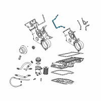 OEM BMW 740i Profile-Gasket Diagram - 11-14-1-741-128