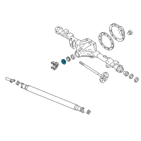 OEM Chevrolet Silverado 2500 HD Front Seal Diagram - 26064029