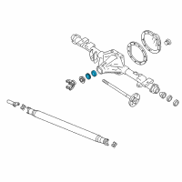 OEM 2015 GMC Savana 3500 Front Pinion Bearing Diagram - 22943108