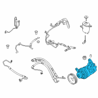 OEM 2011 BMW 750Li Tandem Pump Diagram - 32-41-6-788-906