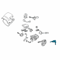 OEM Toyota Tacoma Cylinder & Keys Diagram - 69057-35080