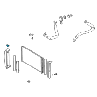 OEM 2008 Pontiac Vibe Cap, Radiator Filler Diagram - 94853743