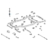 OEM Cushion Sub-Assy, Cab Mounting, NO.3 Lower Diagram - 52206-35040