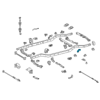 OEM Toyota FJ Cruiser Mount Bracket Diagram - 51028-60020