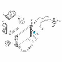 OEM 2019 Nissan Sentra Clamp Diagram - 01558-00531