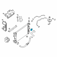 OEM 2015 Nissan Versa Clamp Diagram - 01558-00531