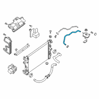 OEM 2021 Nissan Kicks Hose-Reservoir Tank Diagram - 21742-5RB0A