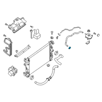 OEM 2019 Nissan Kicks Clamp Diagram - 21750-6CB0A