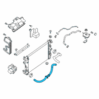 OEM 2019 Nissan Kicks Hose-Radiator, Lower Diagram - 21503-5RB0A