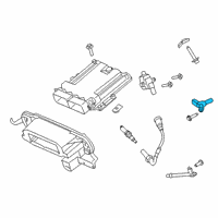 OEM 2021 Ford E-350 Super Duty Crankshaft Sensor Diagram - LC3Z-6C315-A