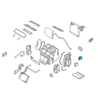 OEM 2006 Infiniti M35 Ac Air Blend Actuator Motor Diagram - 27732-8J100