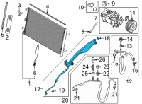 OEM 2022 Ford F-150 TUBE ASY Diagram - ML3Z-19A834-A