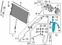 OEM 2022 Ford F-150 TUBE ASY Diagram - ML3Z-19867-L