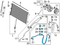 OEM 2021 Ford F-150 TUBE ASY Diagram - ML3Z-19972-L