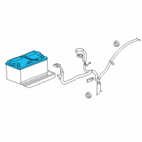 OEM 2009 Jeep Grand Cherokee Battery-Storage Diagram - BBH7F001AA