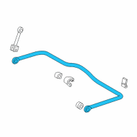 OEM 2003 Dodge Sprinter 2500 SWAY Bar Diagram - 5128494AA