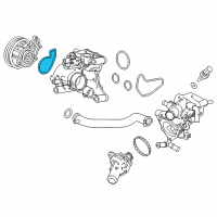 OEM 2020 Honda Civic Gasket, Water Pump Diagram - 19222-RPY-G01