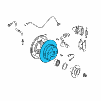 OEM 2007 BMW X3 Brake Disc, Ventilated Diagram - 34-21-3-332-217