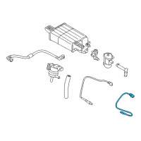 OEM Kia Rio Oxygen Sensor Assembly Diagram - 392102B355