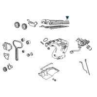 OEM 2003 Ford Focus Filler Cap Diagram - F2GZ-6766-D