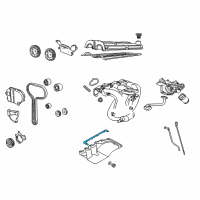 OEM 2005 Ford Focus Oil Pan Diagram - YS4Z-6710-AA