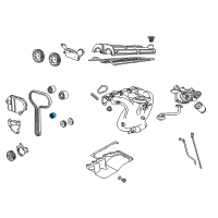 OEM 2001 Ford Focus Timing Idler Diagram - YS7Z-6M250-BA