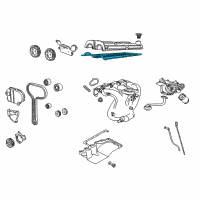 OEM 2000 Ford Focus Gasket Diagram - YS4Z-6584-AA