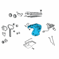 OEM 2001 Ford Escape Intake Manifold Diagram - YS4Z-9424-CA