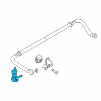 OEM 2016 Ford C-Max Stabilizer Link Diagram - CV6Z-5K484-F