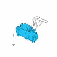 OEM Chevrolet Trailblazer Starter Diagram - 19180529