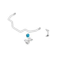 OEM 2020 Infiniti Q60 Bush-Stabilizer Diagram - 54613-JK06C