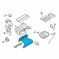 OEM 2020 Nissan NV200 Manifold Assy-Intake Diagram - 14001-ET00A