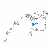 OEM Mercury Crankshaft Sensor Diagram - AA5Z-6C315-A