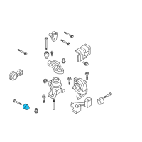 OEM 2009 Ford Fusion Damper Diagram - 6E5Z-6F028-D