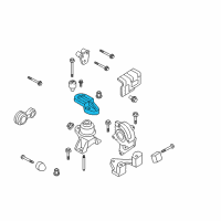 OEM 2007 Ford Fusion Mount Bracket Diagram - 6E5Z-6061-BA