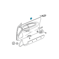 OEM Chevrolet Impala Window Switch Diagram - 19244646