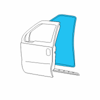 OEM 2001 Ford F-250 Super Duty Weatherstrip On Body Diagram - 3C3Z-2820709-BA