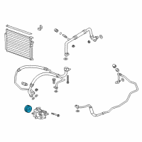 OEM Chevrolet Equinox Clutch Kit, A/C Diagram - 20879989