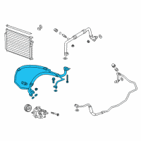 OEM Chevrolet Captiva Sport Hose & Tube Assembly Diagram - 23366242