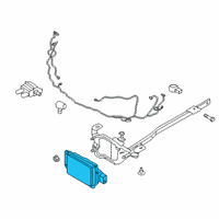 OEM 2015 Lincoln MKC Distance Sensor Diagram - EJ7Z-9E731-D