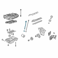 OEM 2014 Cadillac ATS Guide Tube Diagram - 12657775